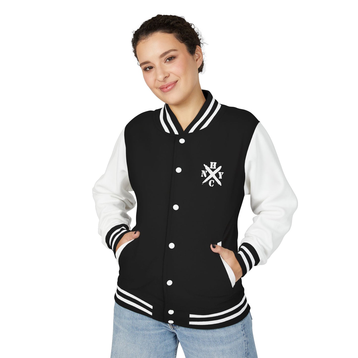 NYHC Unisex Heavyweight Letterman Jacket