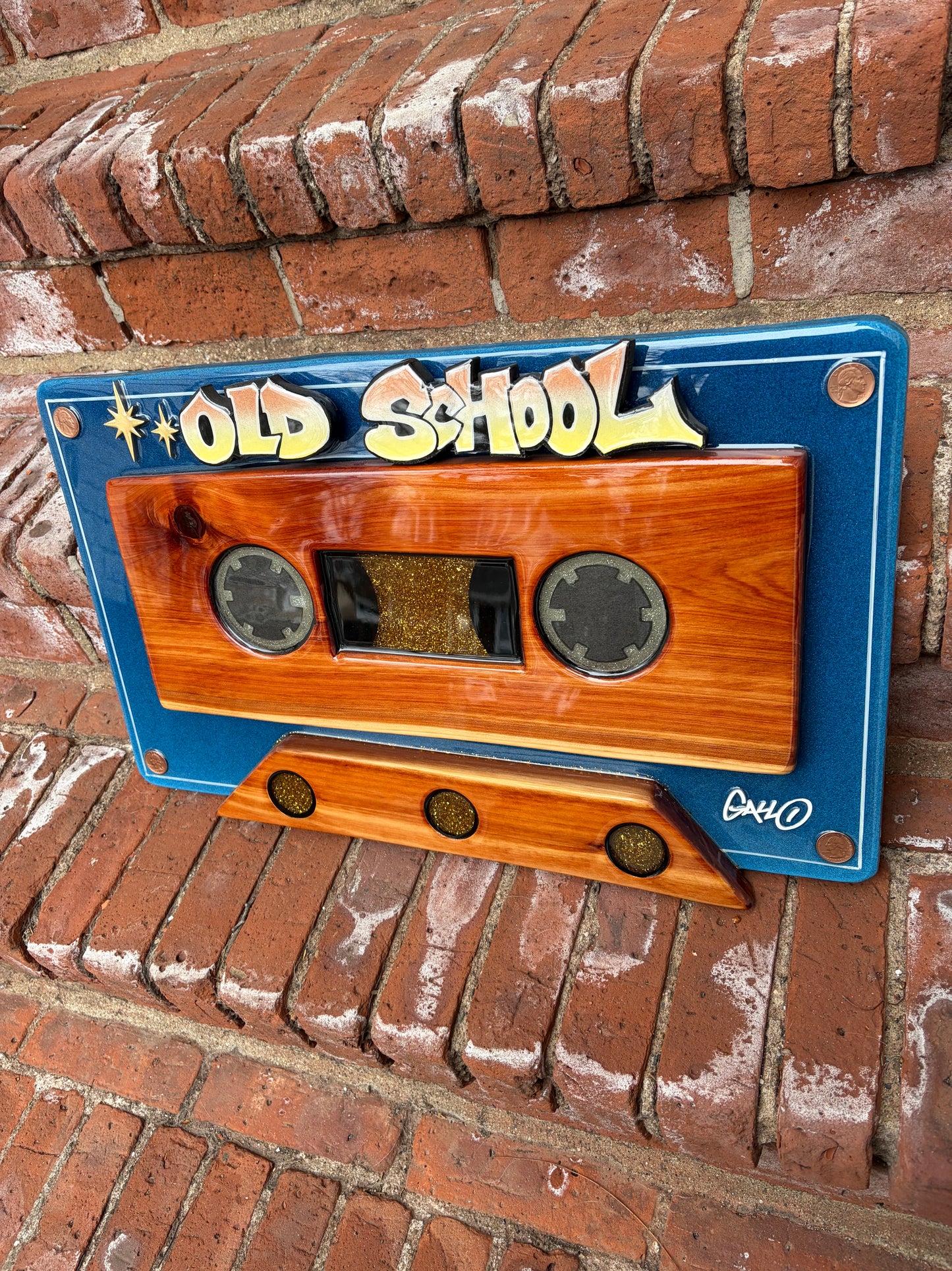 Old School Cassette 24x14