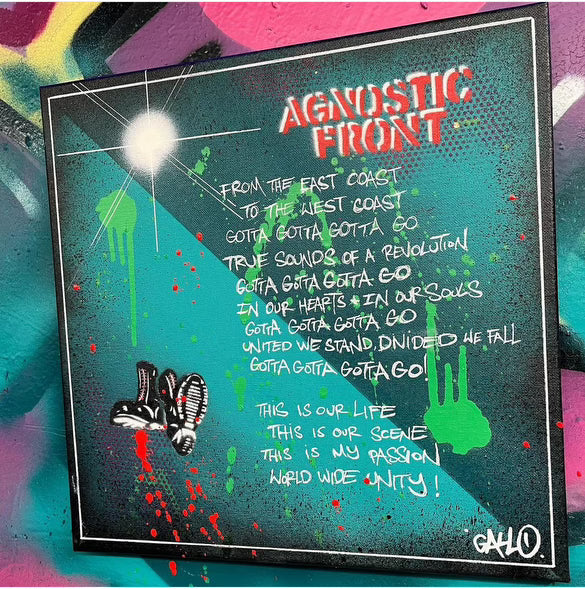 CUSTOM LYRIC CANVAS