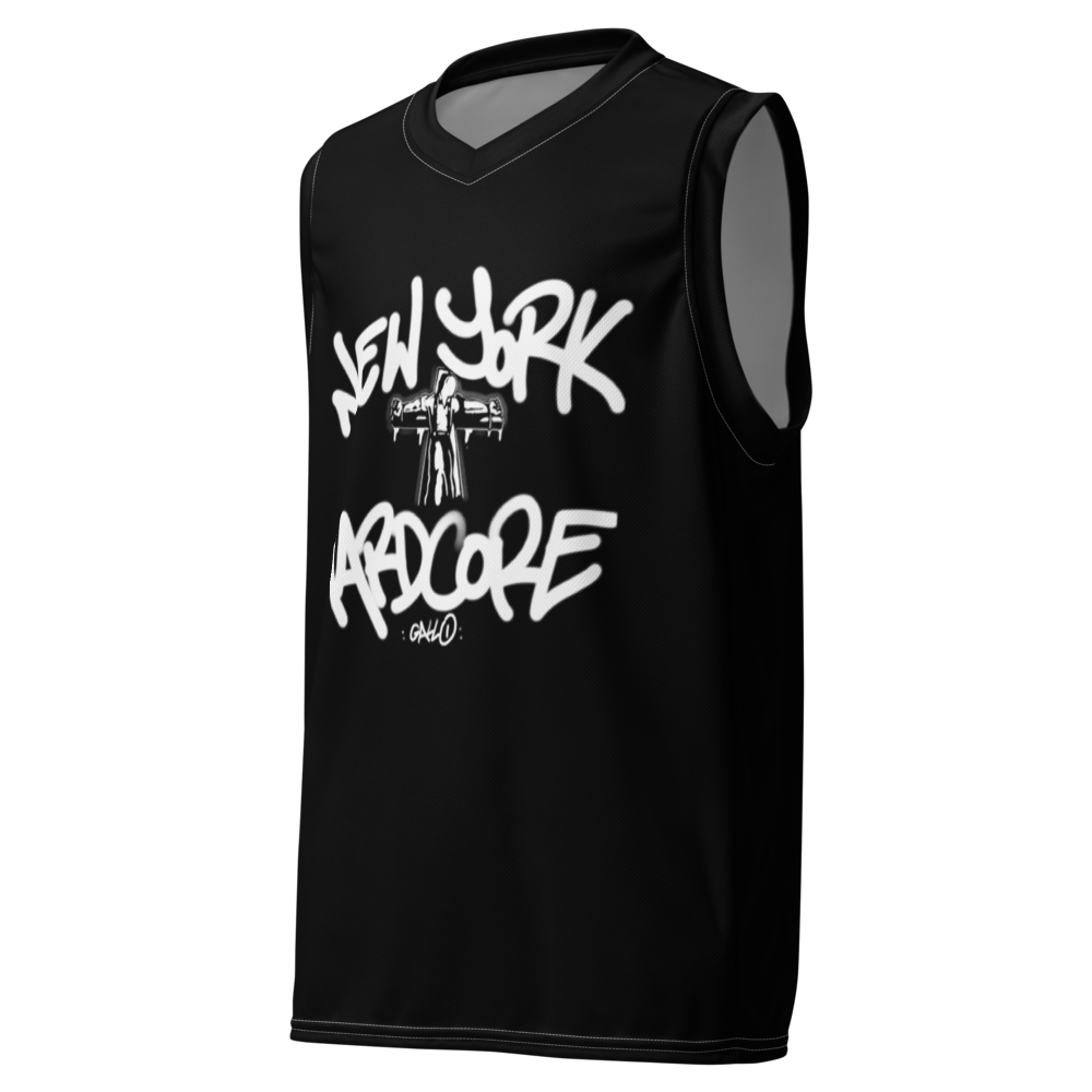 Crucified NYHC Unisex basketball jersey