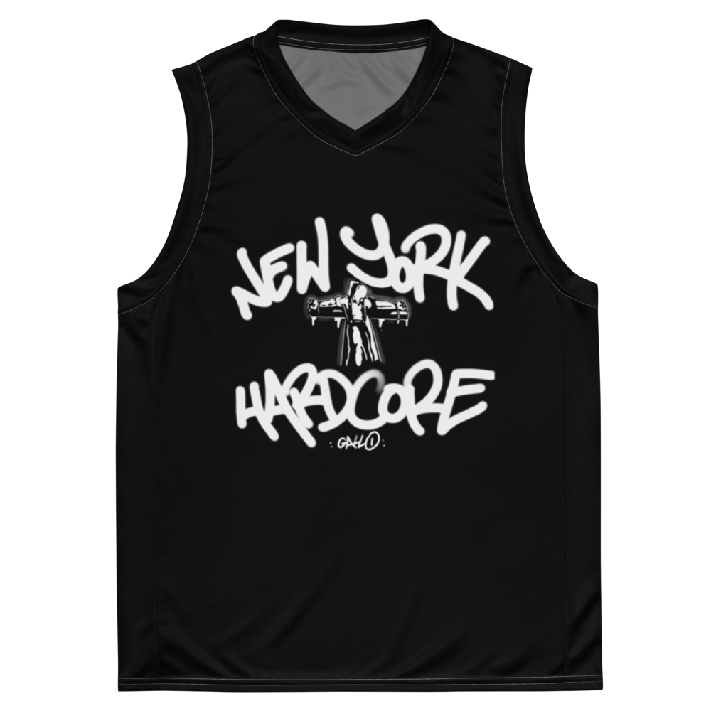 Crucified NYHC Unisex basketball jersey