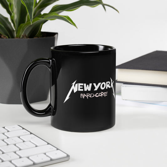 NYHC - Rocker Black Glossy Mug