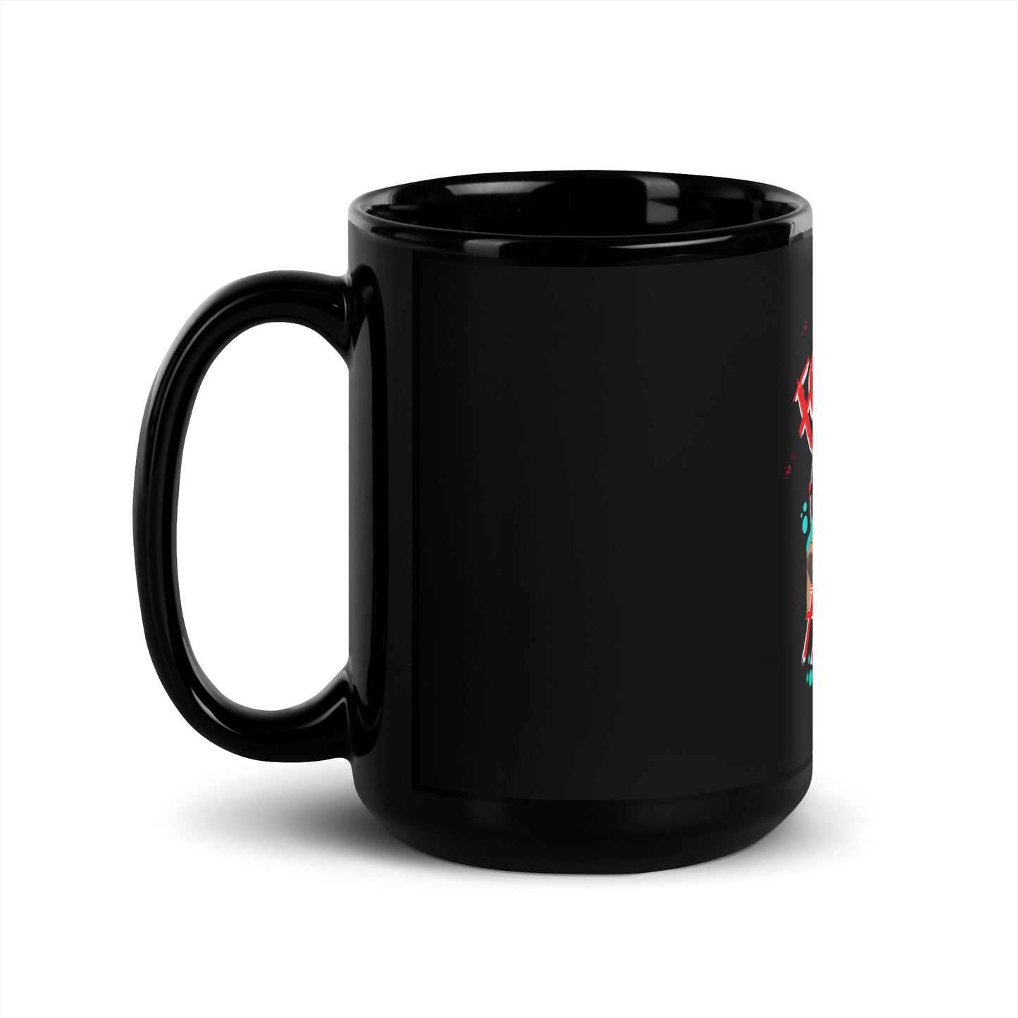 For My Family - Godfather Mug Black Glossy
