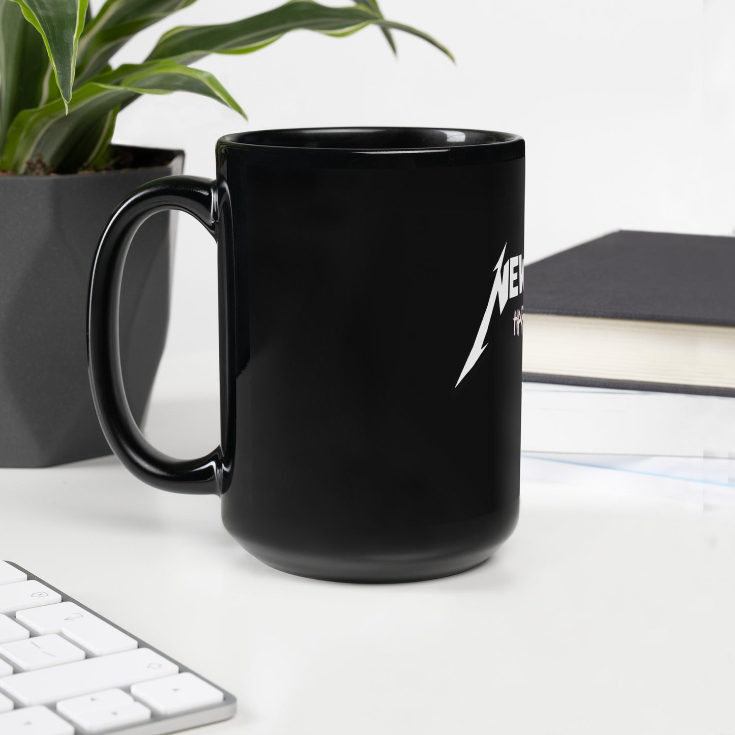 NYHC - Rocker Black Glossy Mug