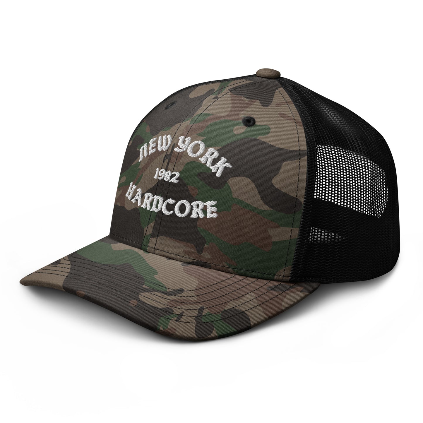 NYHC Camouflage trucker hat