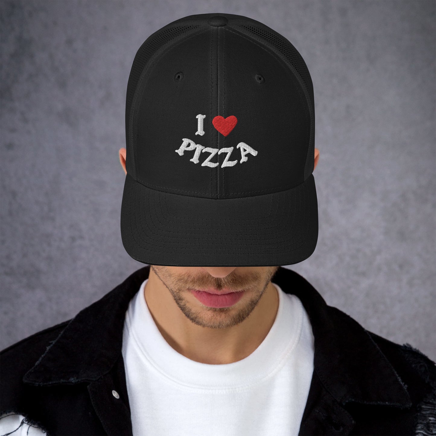 I Love Pizza Trucker Cap