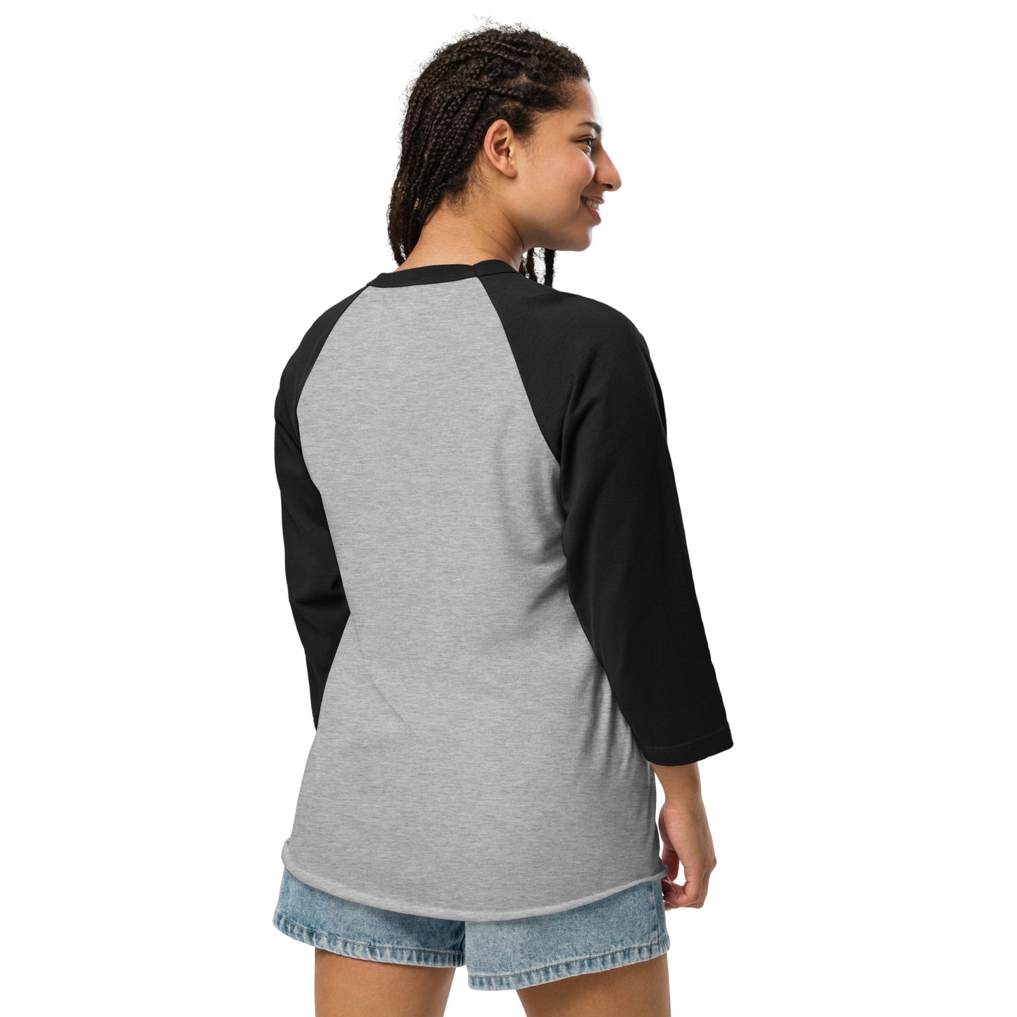 Gotham 3/4 sleeve raglan shirt