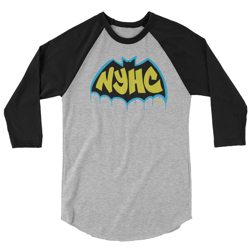 Gotham 3/4 sleeve raglan shirt