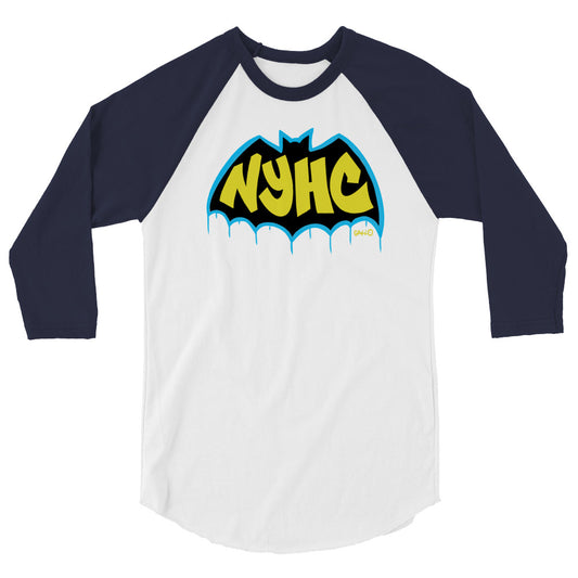 Gotham 3/4 sleeve raglan shirt