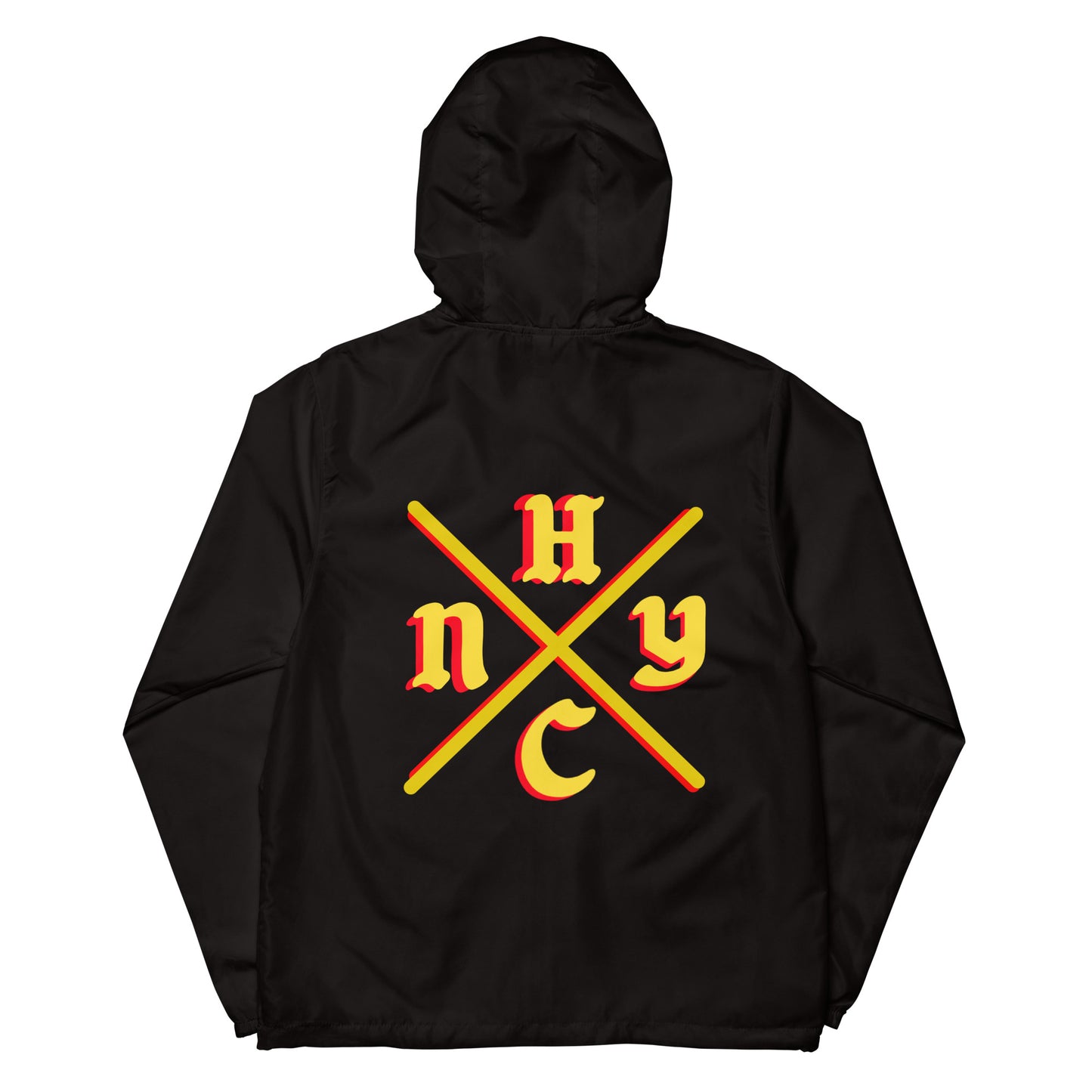 NYHC wind breaker - front & back design
