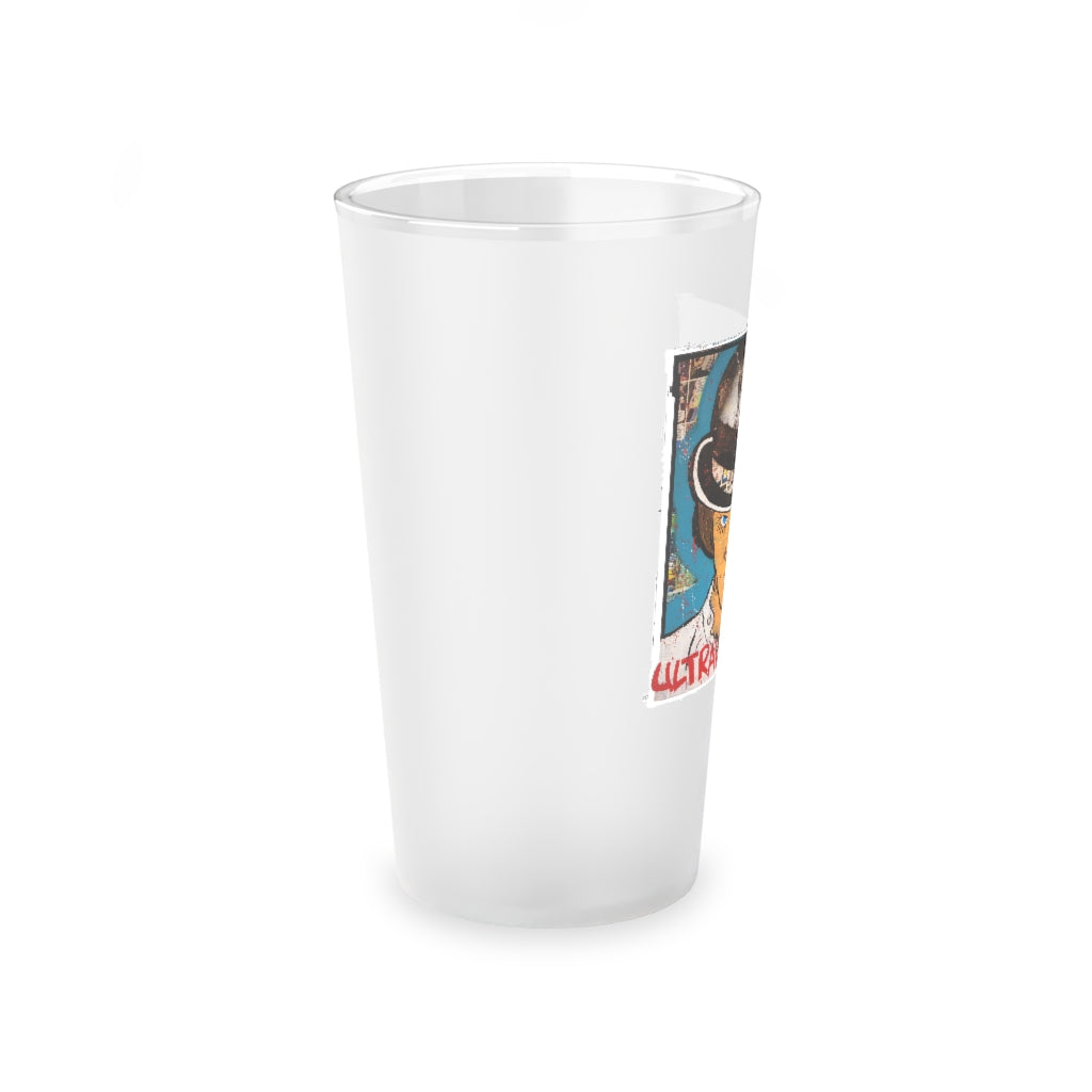 Frosted Pint Glass, 16oz
