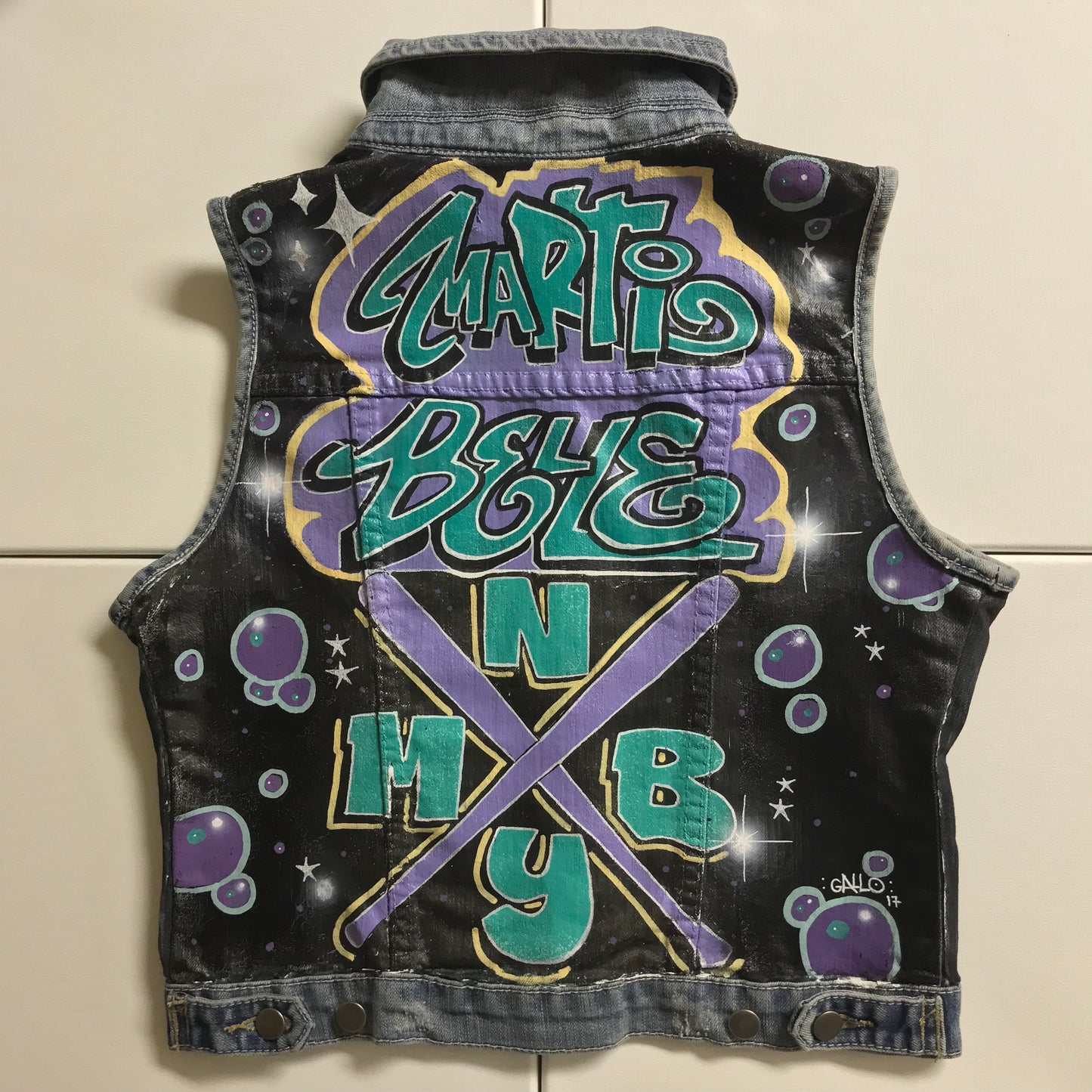 Custom Hand Painted Vest