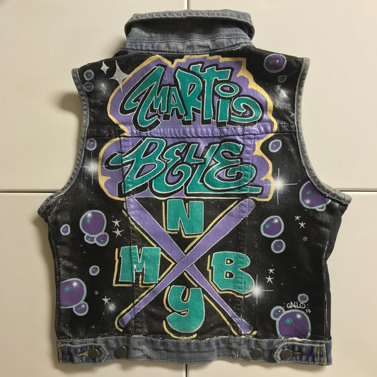 Custom Hand Painted Vest