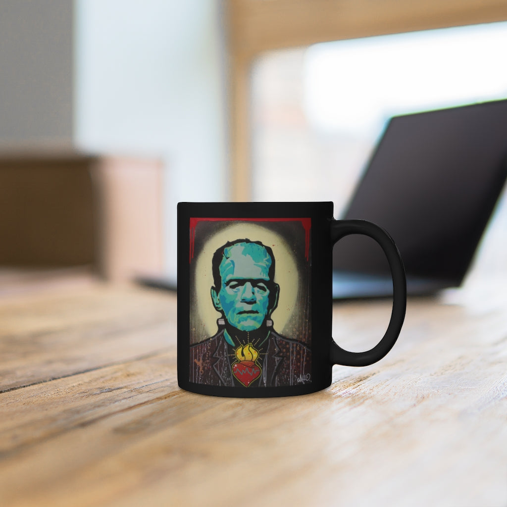 He's Alive - Black mug 11oz