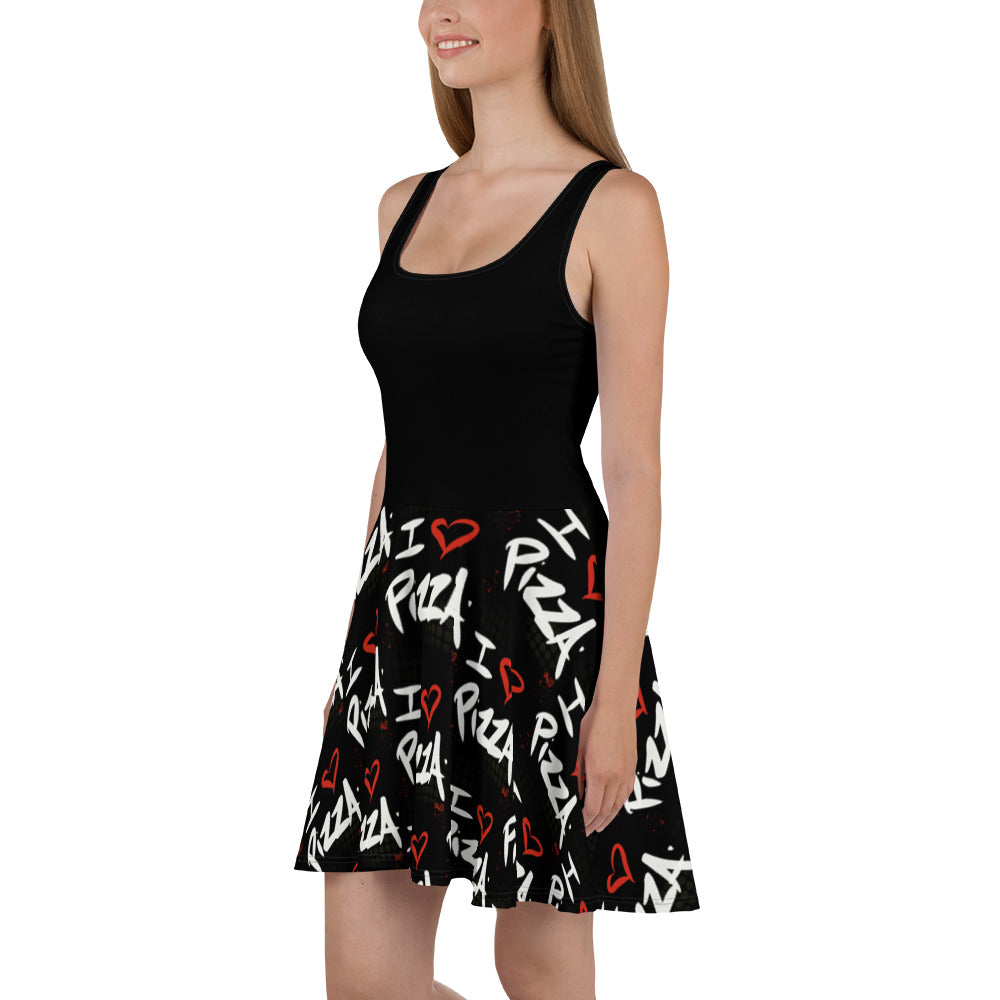 Pizza Skater Dress