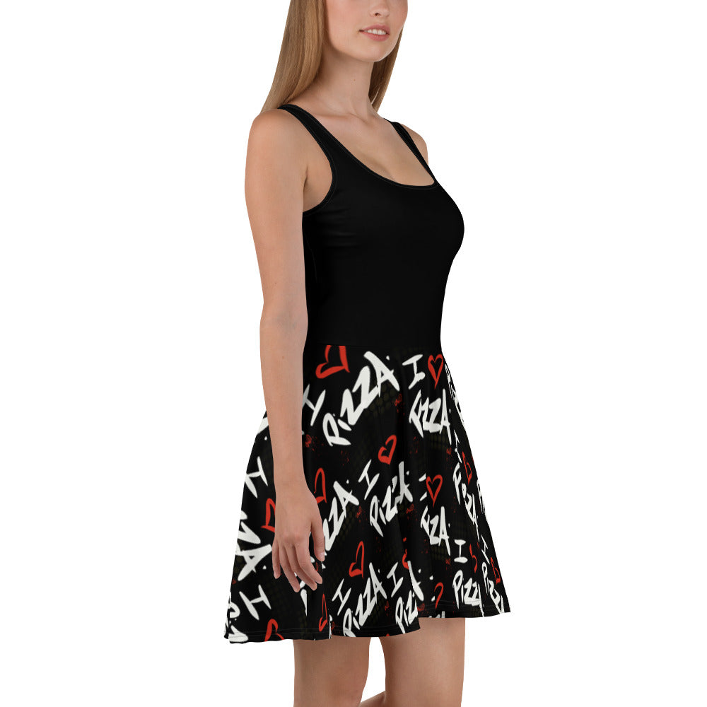 Pizza Skater Dress