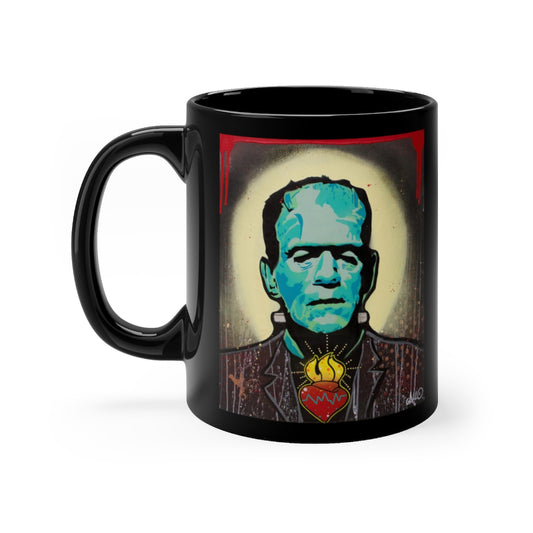 He's Alive - Black mug 11oz