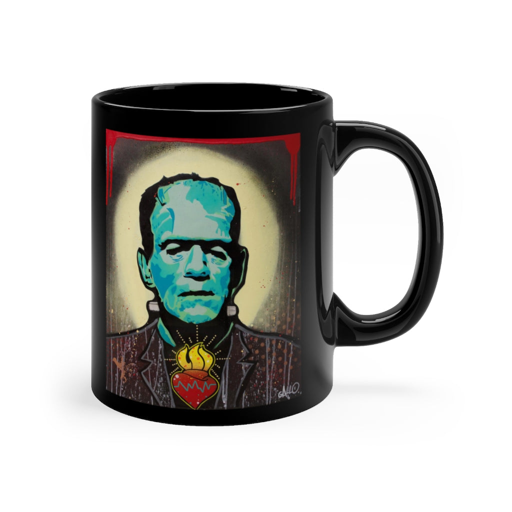 He's Alive - Black mug 11oz