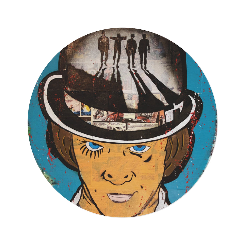 Ultraviolence Round Rug
