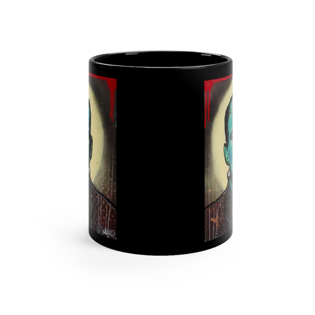 He's Alive - Black mug 11oz