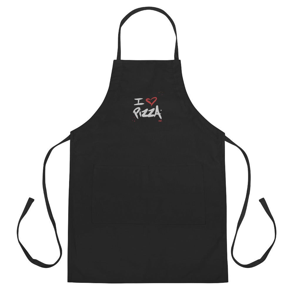 Pizza Embroidered Apron