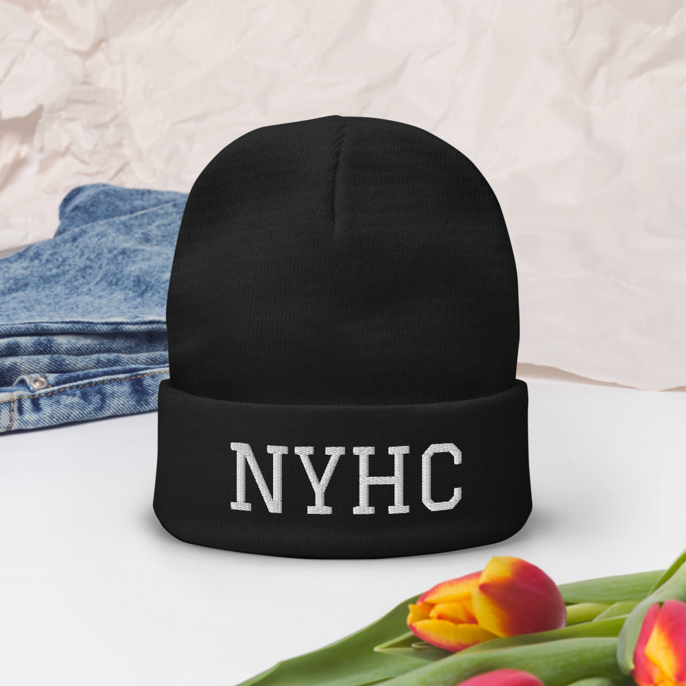NYHC Embroidered Beanie