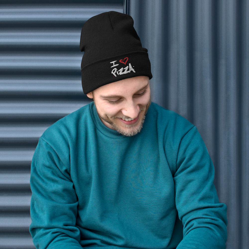 I Love Pizza Beanie