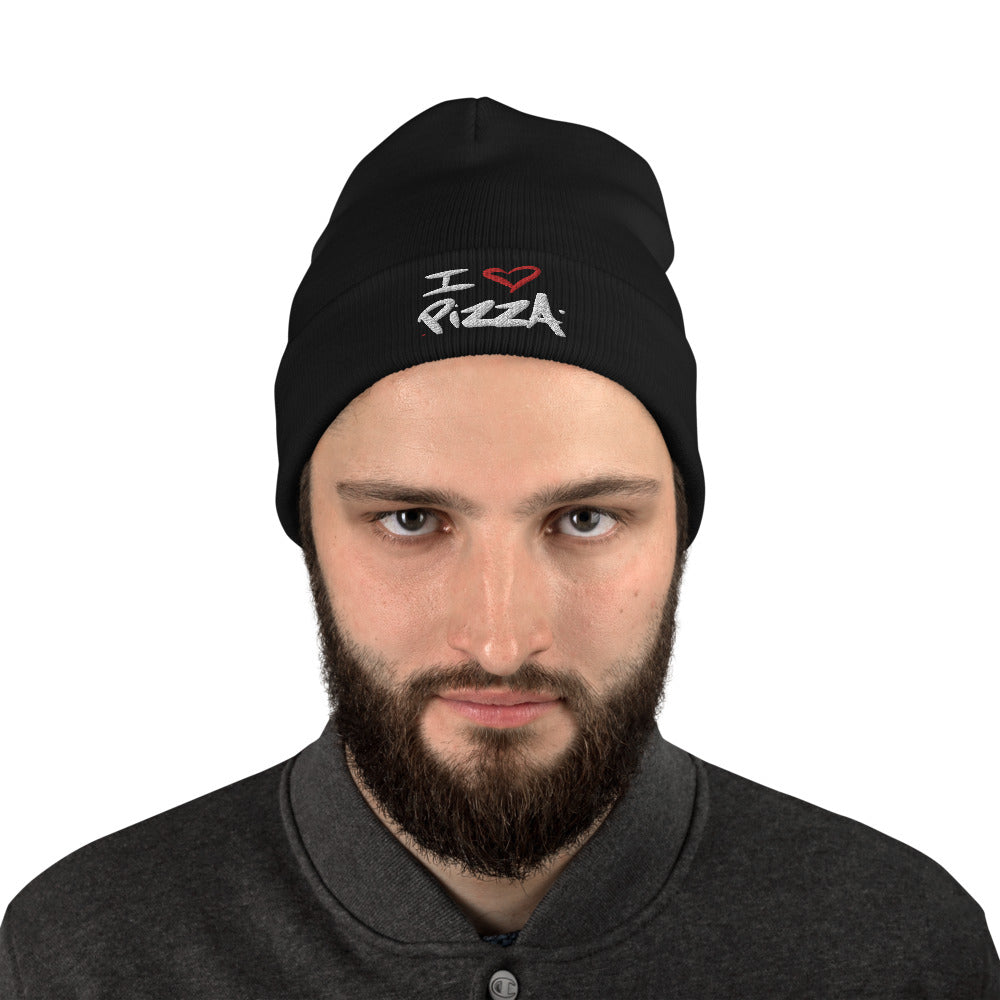 I Love Pizza Beanie