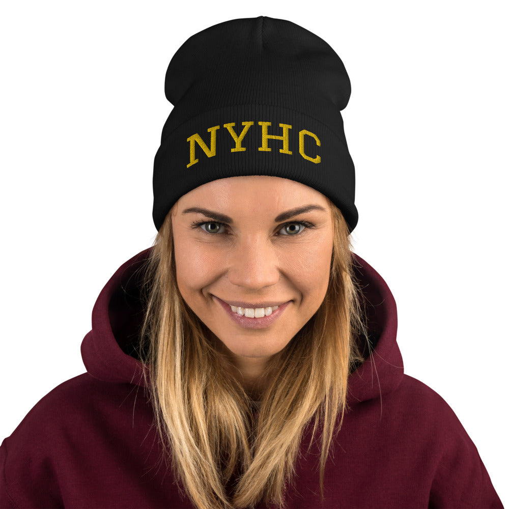 NYHC Embroidered Beanie
