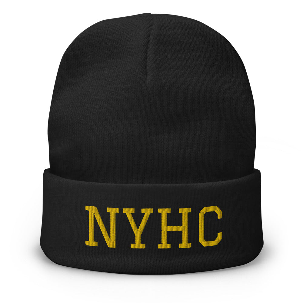 NYHC Embroidered Beanie