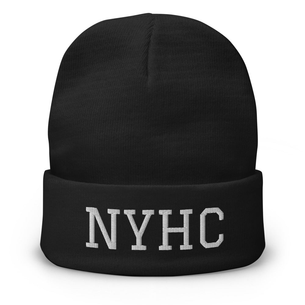 NYHC Embroidered Beanie