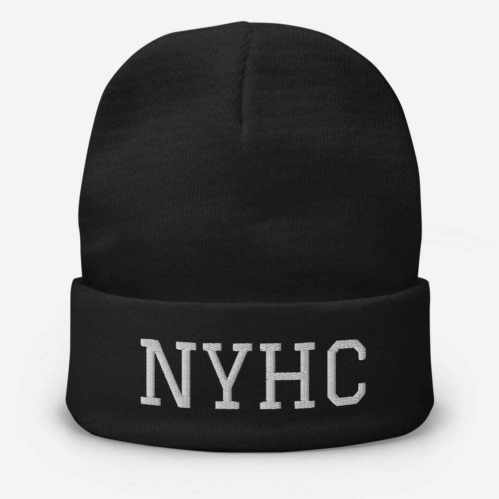 NYHC Embroidered Beanie