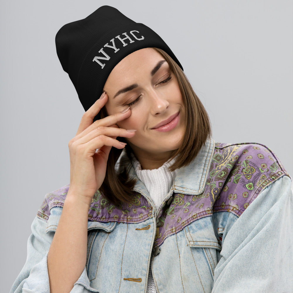 NYHC Embroidered Beanie