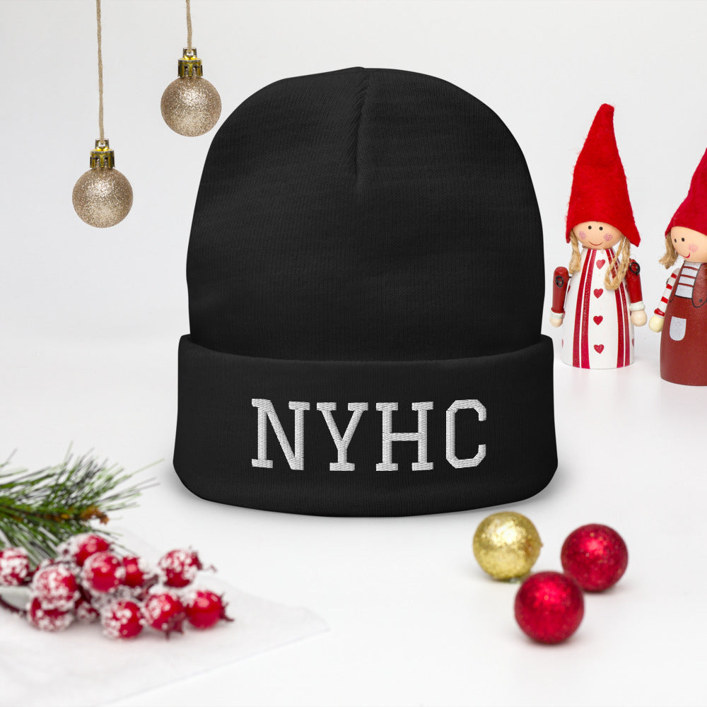 NYHC Embroidered Beanie