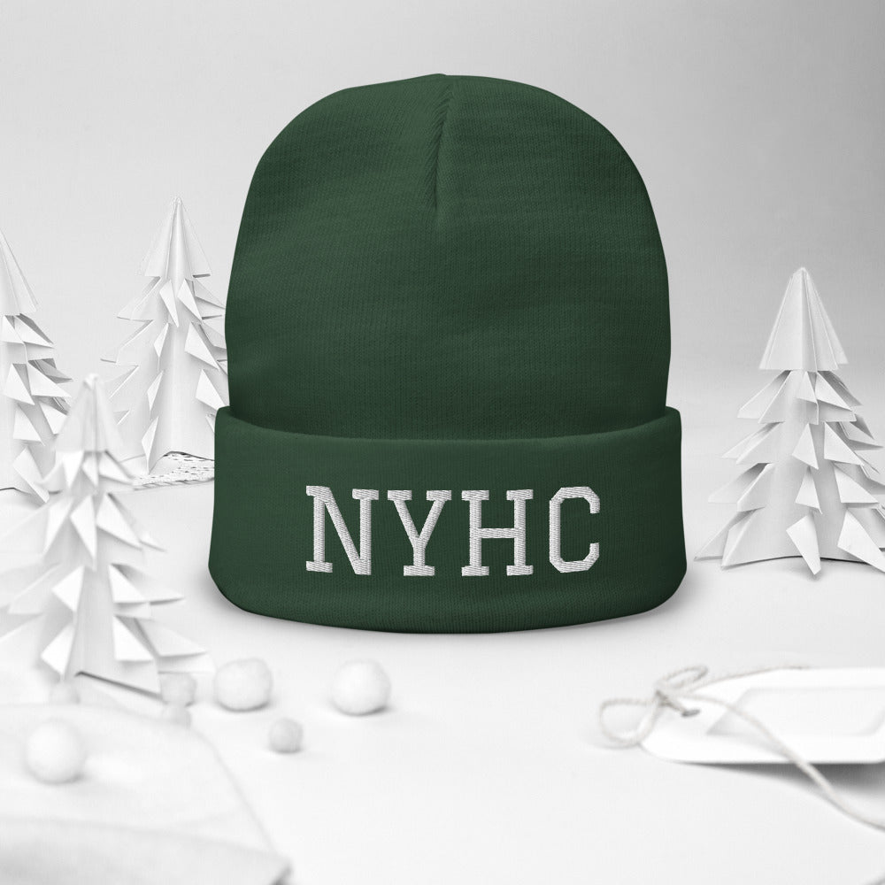 NYHC Embroidered Beanie