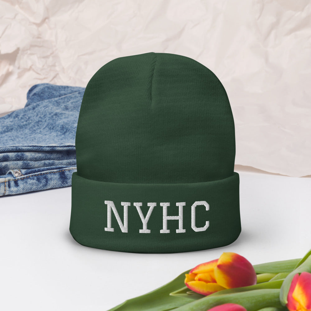NYHC Embroidered Beanie