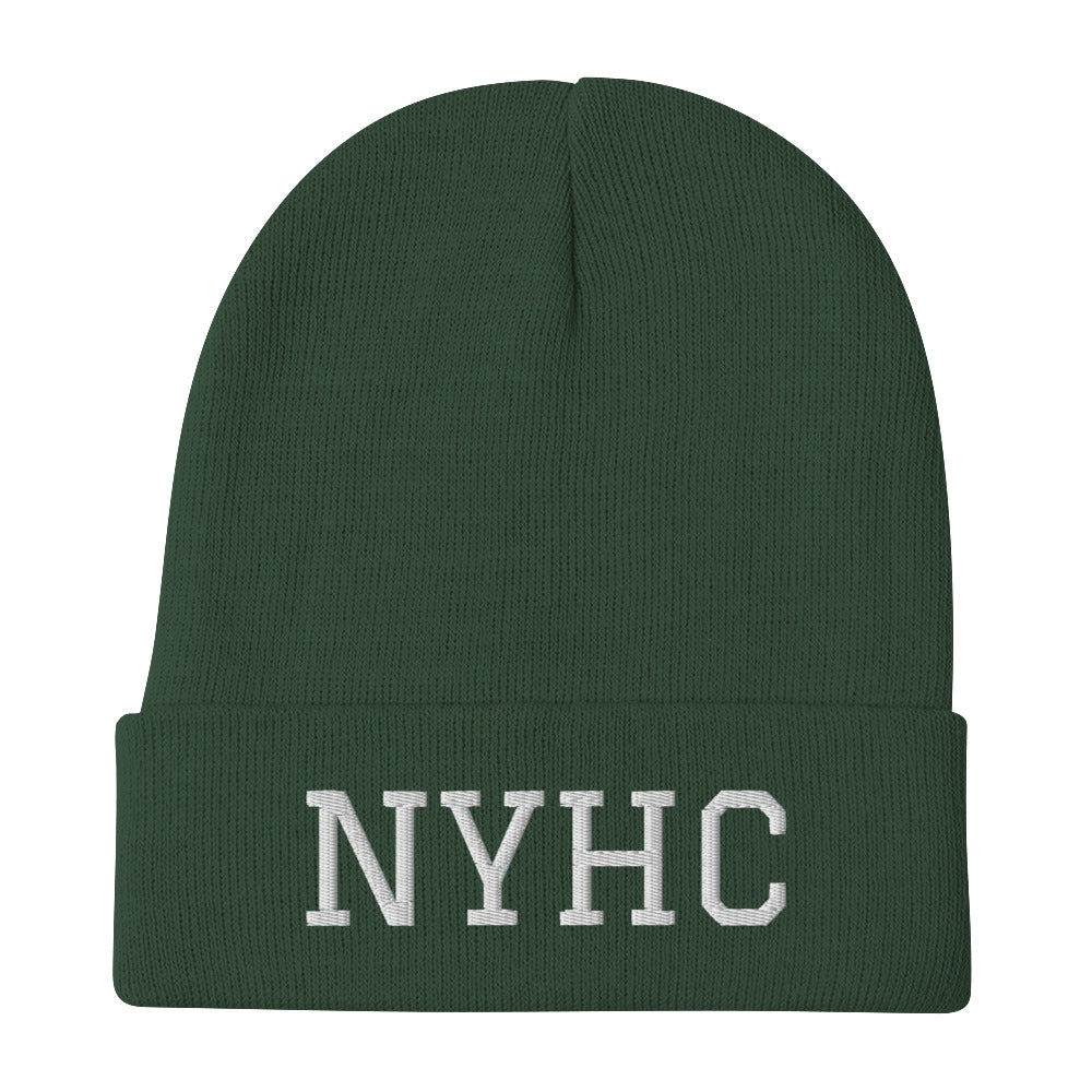 NYHC Embroidered Beanie