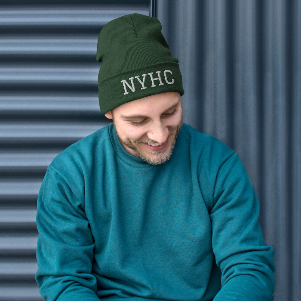 NYHC Embroidered Beanie