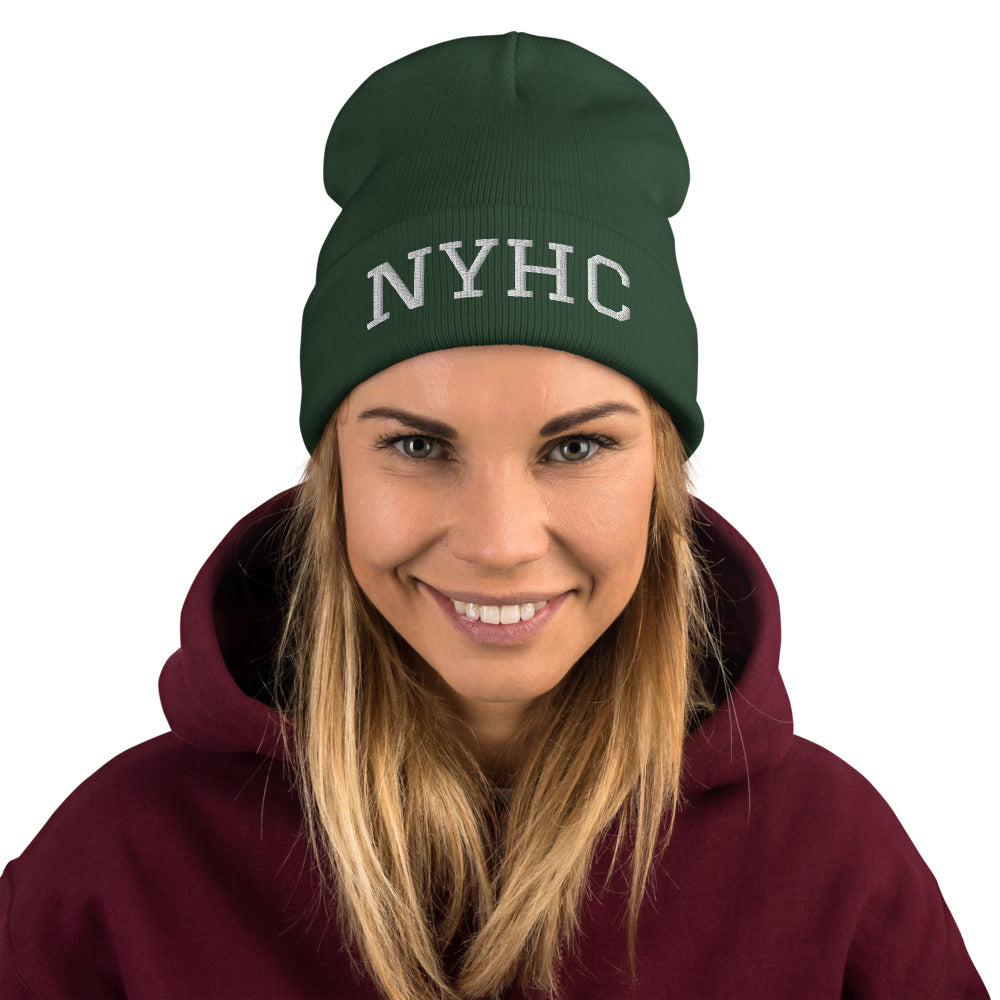 NYHC Embroidered Beanie