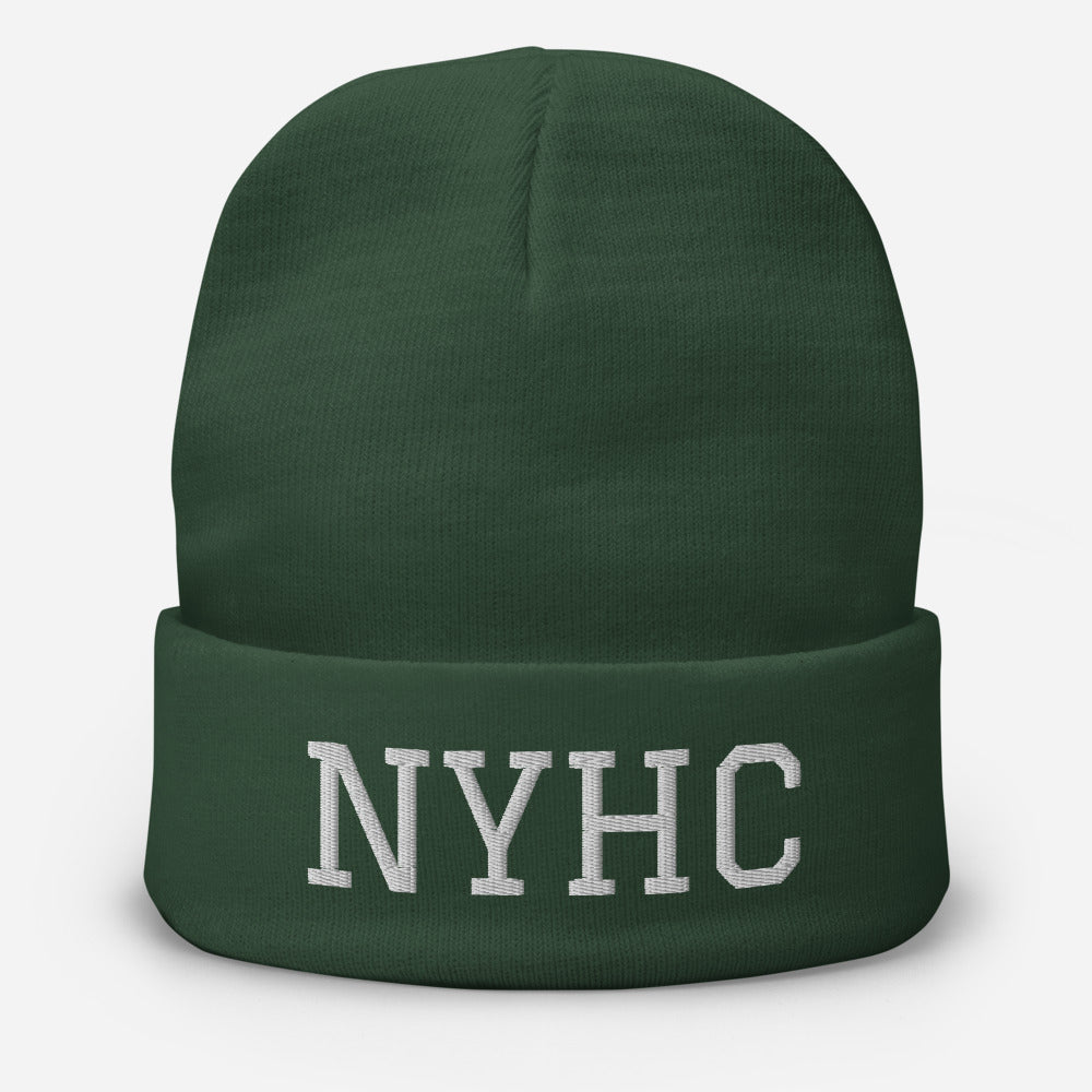 NYHC Embroidered Beanie