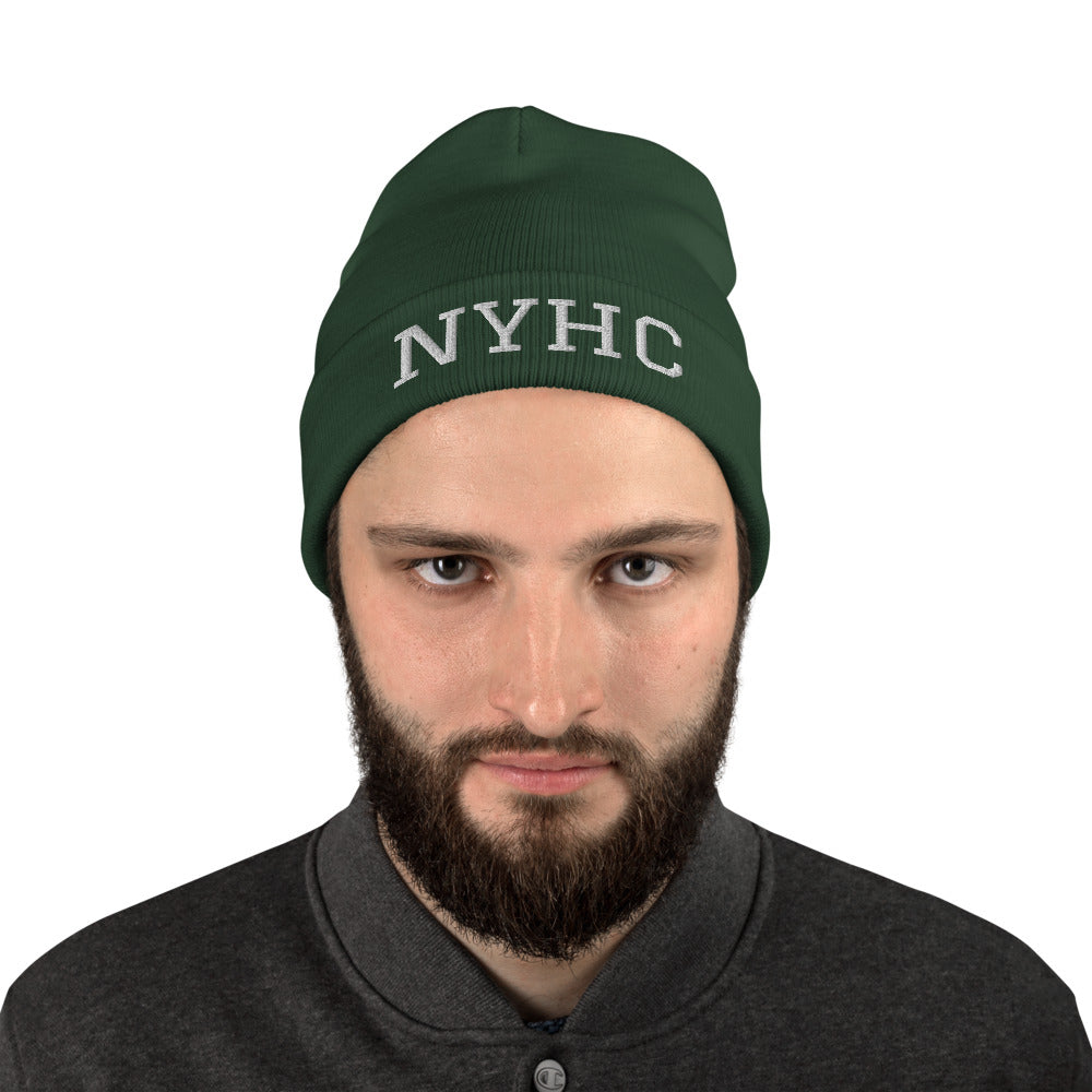 NYHC Embroidered Beanie