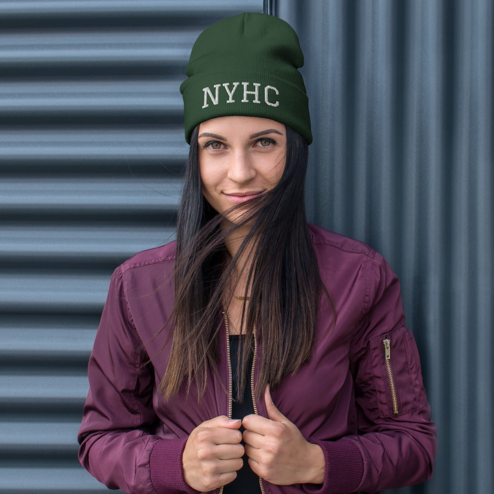 NYHC Embroidered Beanie