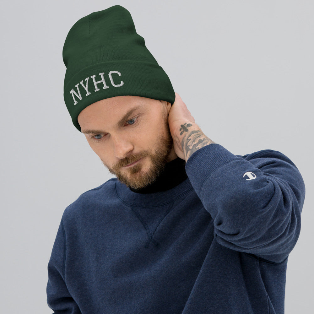 NYHC Embroidered Beanie