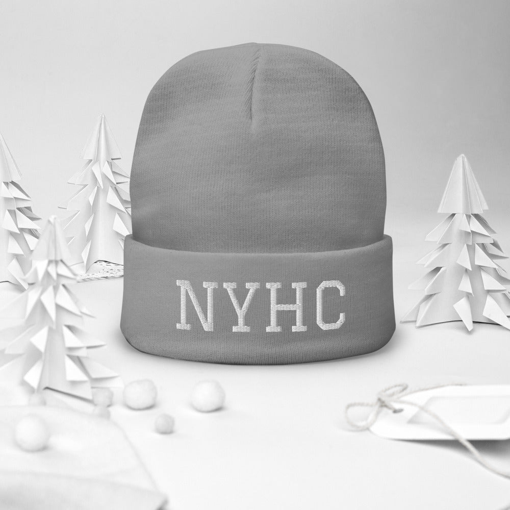 NYHC Embroidered Beanie