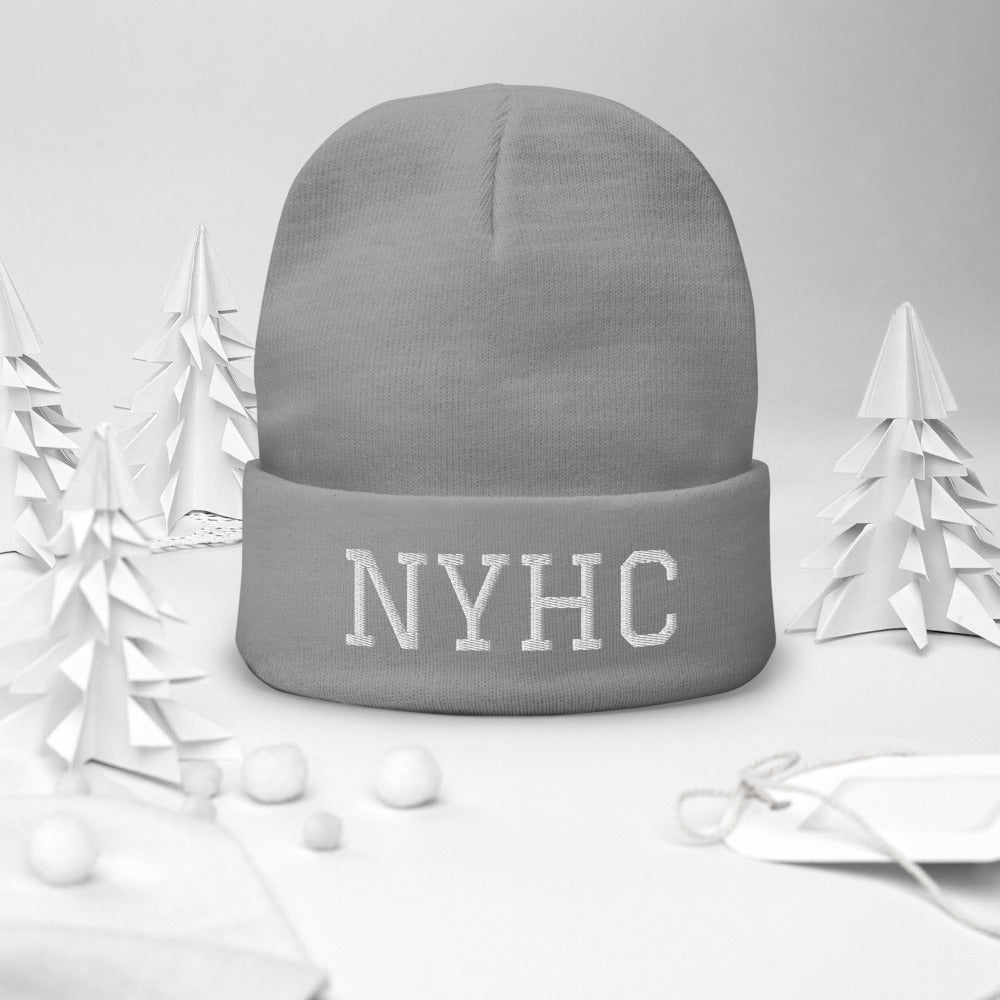 NYHC Embroidered Beanie