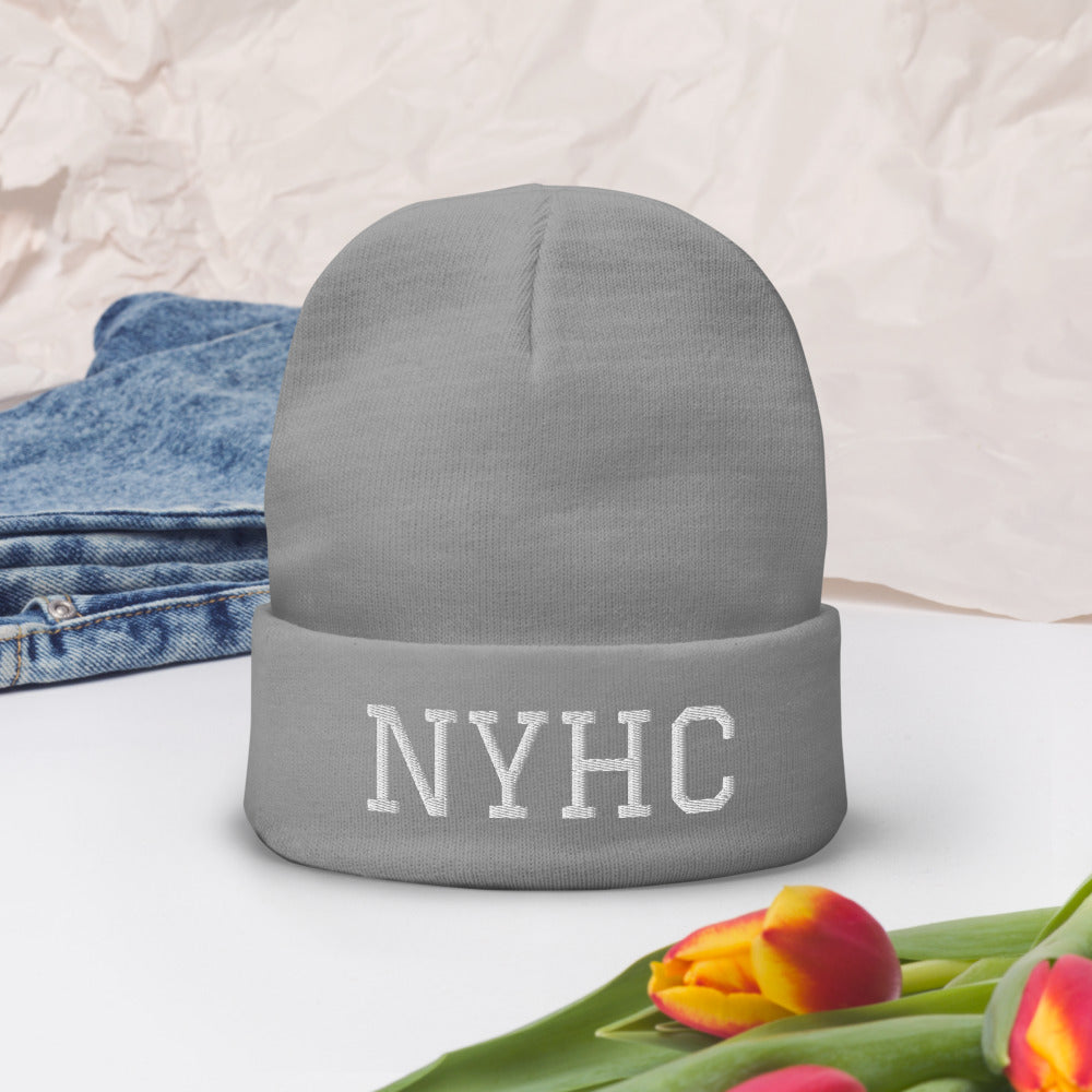NYHC Embroidered Beanie