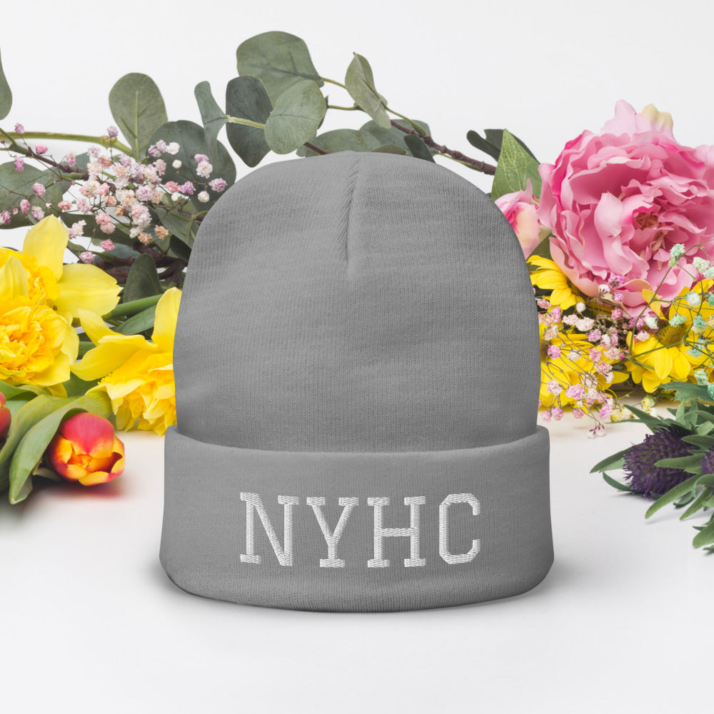 NYHC Embroidered Beanie