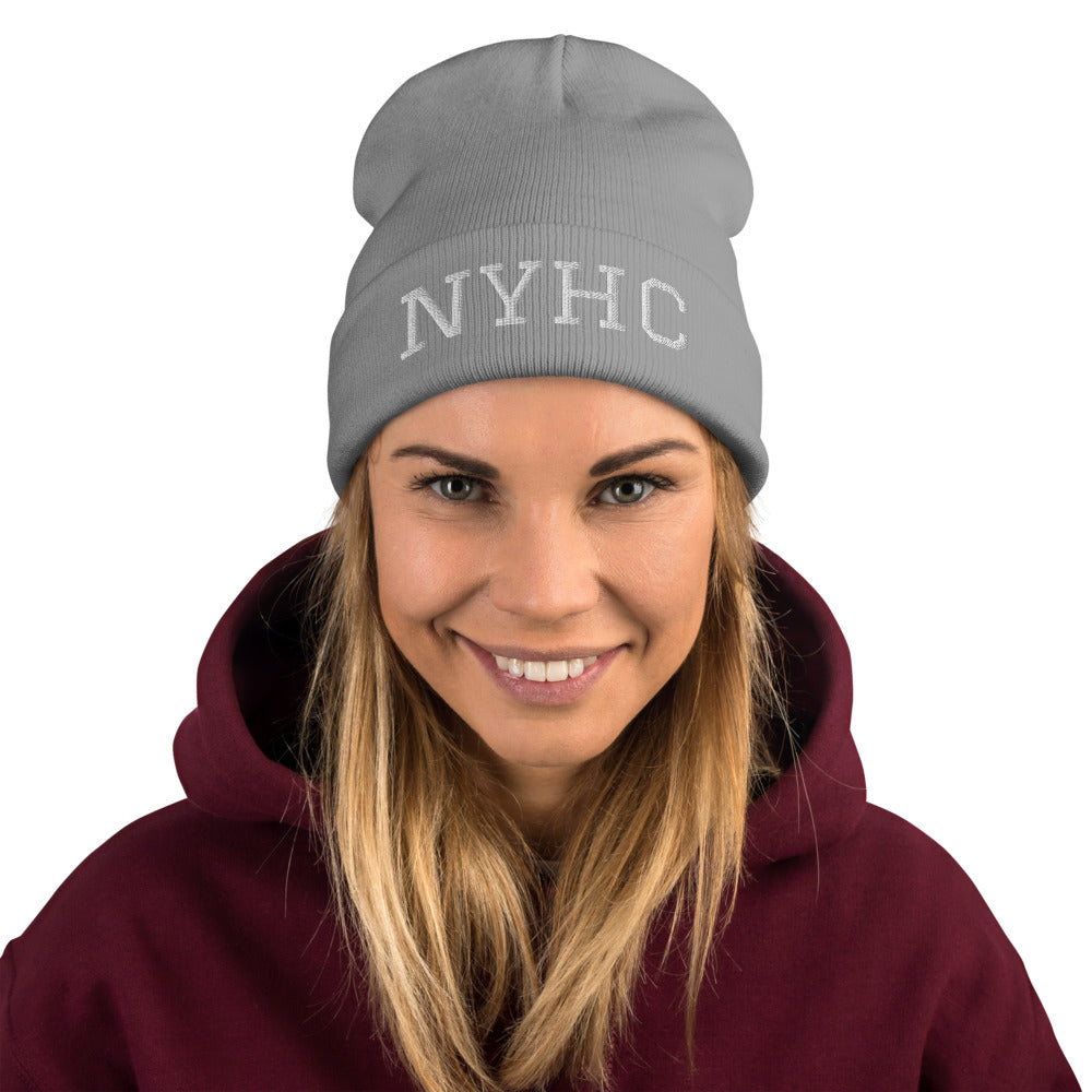 NYHC Embroidered Beanie