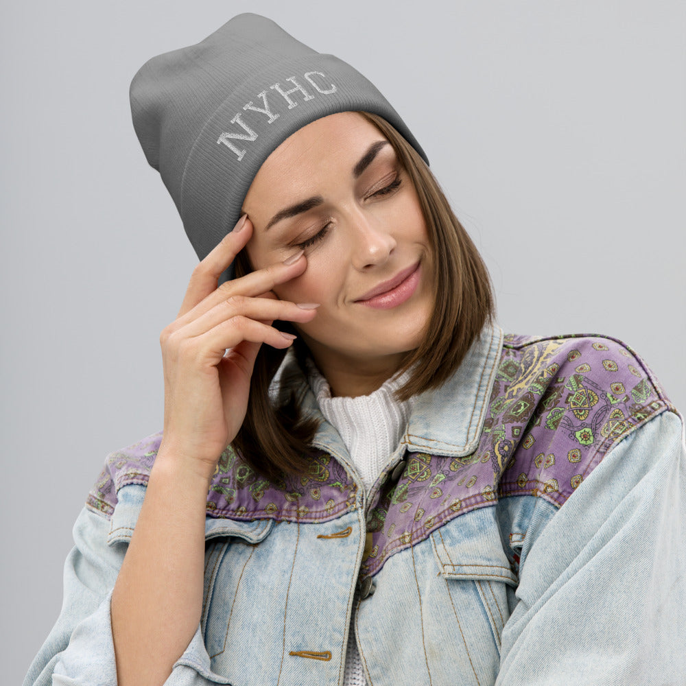 NYHC Embroidered Beanie