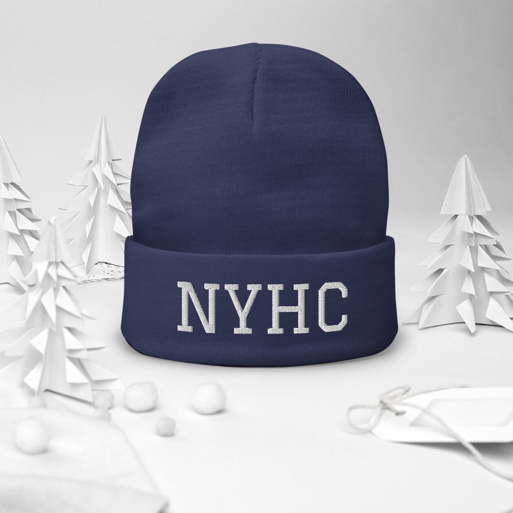 NYHC Embroidered Beanie